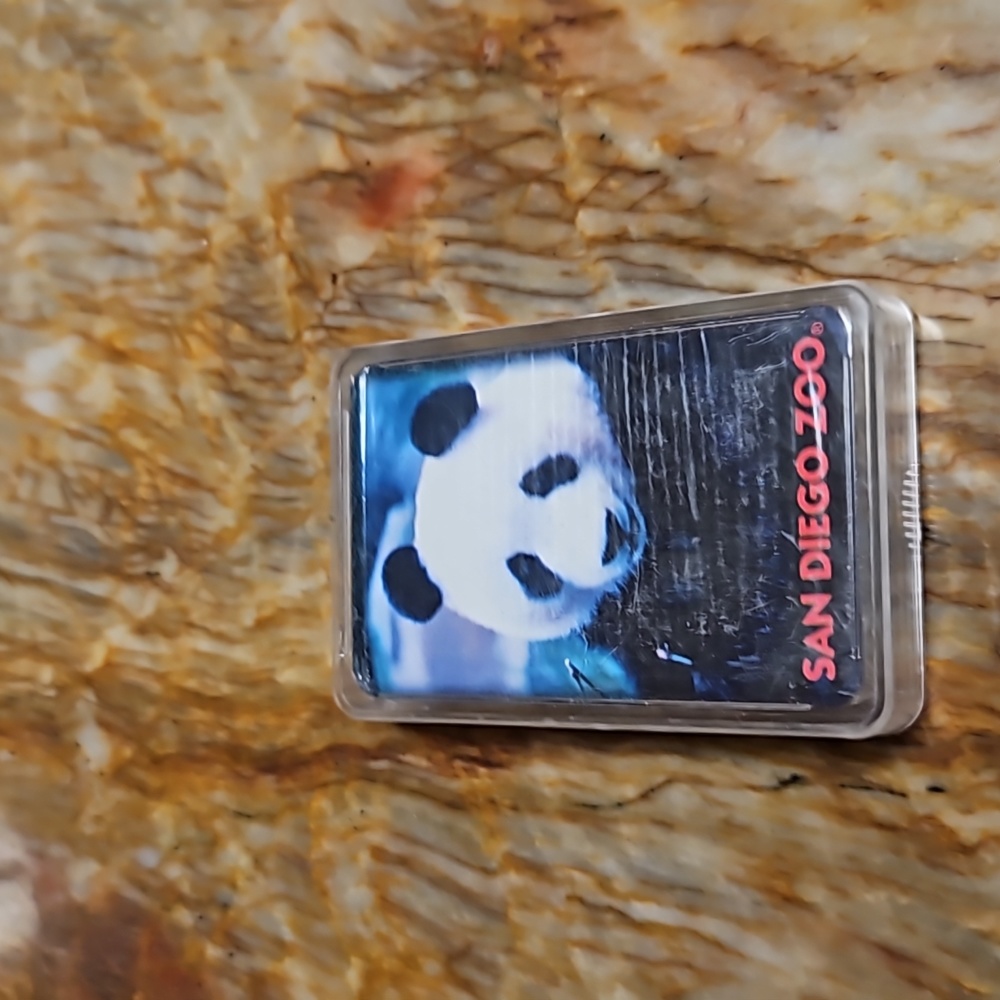 PANDA San Diego Zoo Playing Cards.